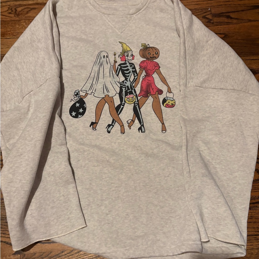 Halloween Graphic Sweatshirt